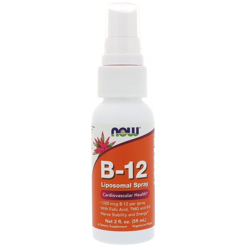 ������ ������ ����� NOW B-12 Liposomal Spray, 100 �, 59 �� ����