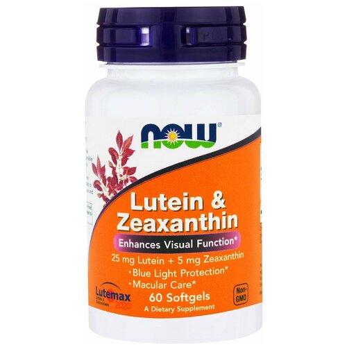 ������ ������ ������� NOW Lutein & Zeaxanthin, 50 �, 100 ��, 60 ��. ����