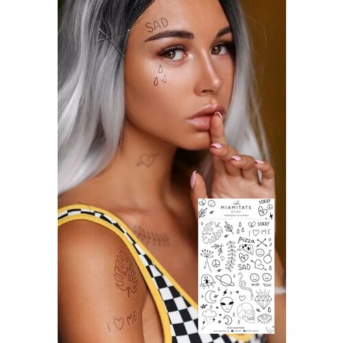 ������ ������ MIAMITATS ����� ���������� ���� Stick and Poke (maxi) 10 � ������� ����