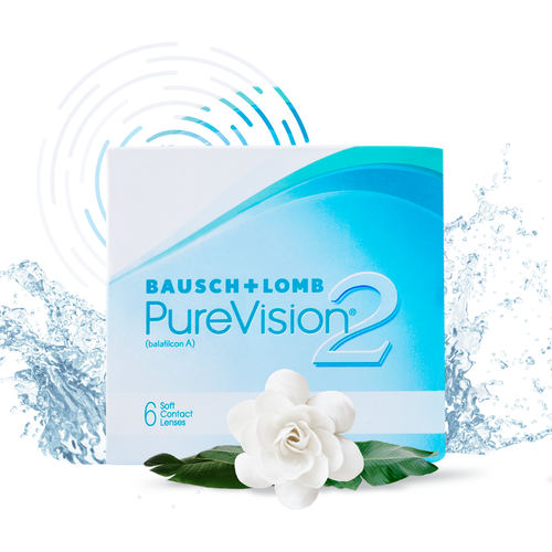 ������ ������ ���������� ����� Bausch & Lomb PureVision 2 HD., 6 ��., R 8,6, D +2,75 ����