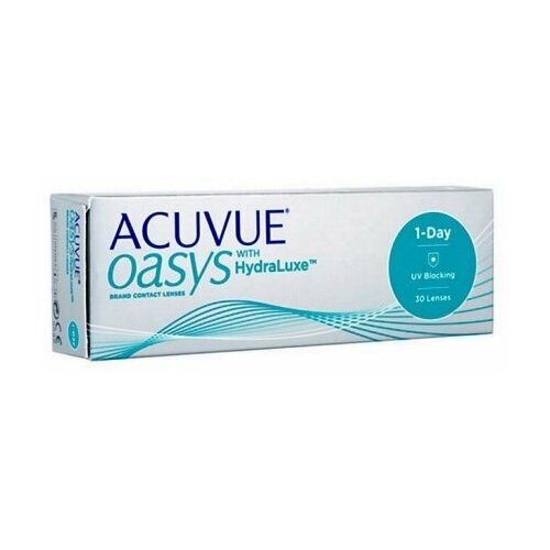 ������ ������ ����������� ���������� ����� ACUVUE OASYS 1-Day with HydraLuxe, 30 ��., R 8,5, D +7, 1 ��. ����