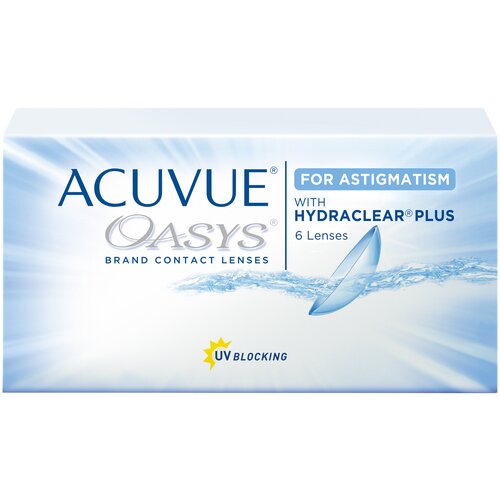 ������ ������ ���������� ����� ACUVUE OASYS For Astigmatism with Hydraclear Plus, 6 ��., R 8,6, D -0,75,�CYL:�-1,25,�A�:�80 ����