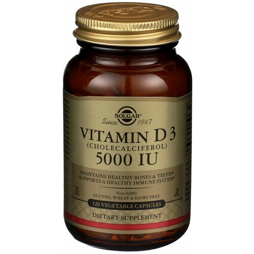 ������ ������ Vitamin D3 ����., 5000 ME, 150 ��, 300 �, 120 ��. ����