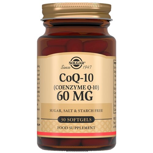 ������ ������ Solgar Coenzyme Q-10 ����., 60 ��, 200 �, 30 ��. ����