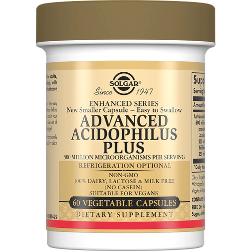 ������ ������ Advanced Acidophilus Plus ����., 120 �, 60 ��., 1 ��. ����