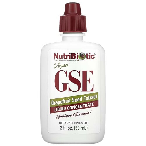 ������ ������ ����� NutriBiotic GSE Grapefruit Seed Extract, 110 �, 59 �� ����