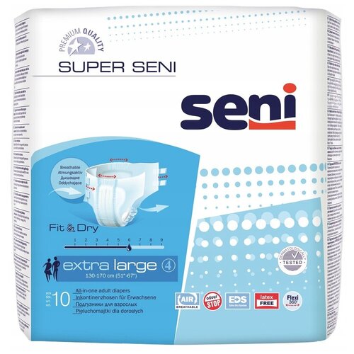������ ������ ���������� ��� �������� Super Seni Extra large (������ 130-170 ��),  10 ��. ����