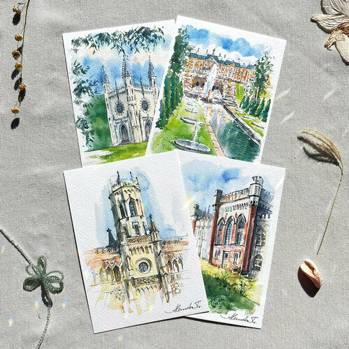 ������ ������ ����� �������� �������� �� Alexandra Iv. 4 ��. (14, 8 � 10,5 ��) � 4 �������� ����