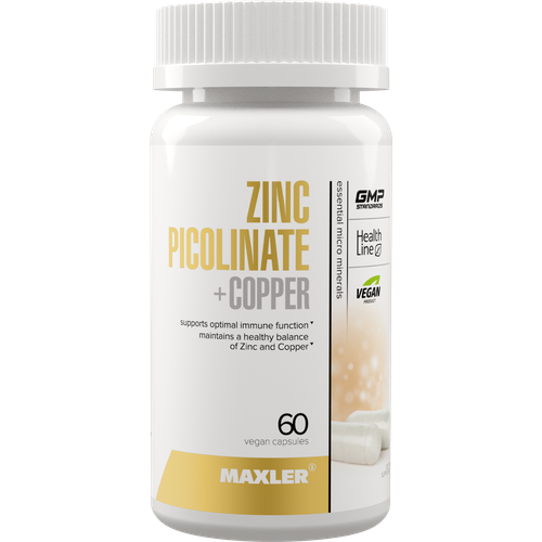 ������ ������ MAXLER Zinc Picolinate + Copper ����., 101 �, 60 ��. ����