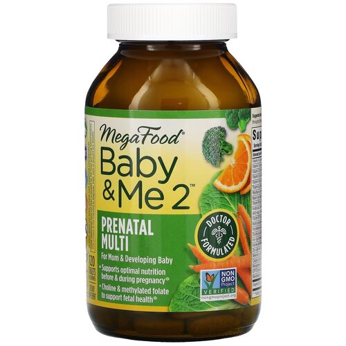 ������ ������ MegaFood, Baby & Me 2, 120 �������� ����