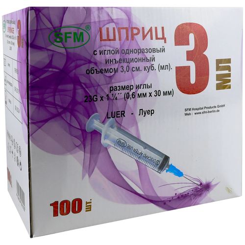 ������ ������ ����� SFM ����������������, 30 �� x 0.6 ��, ������: 23G, 3 ��, 100 ��. ����