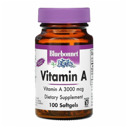 ������ ������ Bluebonnet Nutrition, ������� A, 3000 ���, 100 ������ ����