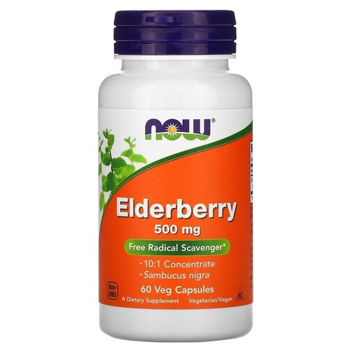 ������ ������ ������� NOW Elderberry 500 ��, 80 �, 500 ��, 60 ��. ����