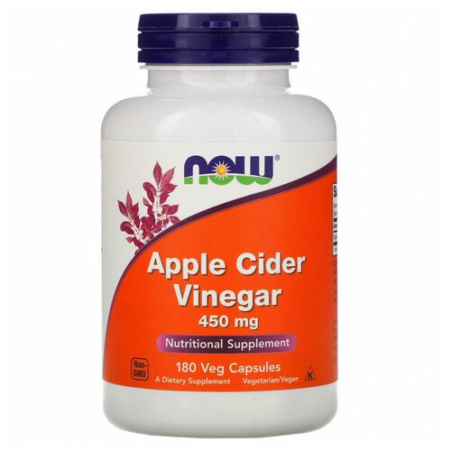 ������ ������ NOW Apple Cider Vinegar 450 mg, 180 ����. ����