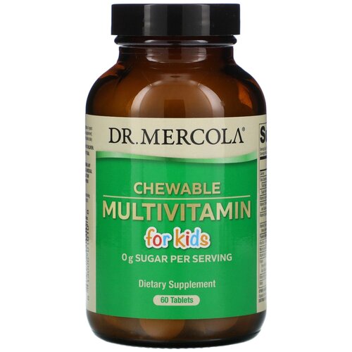 ������ ������ Dr. Mercola Chewable Multivitamin for Kids (����������� �������������� ��� �����) 60 �������� (Dr. Mercola) ����