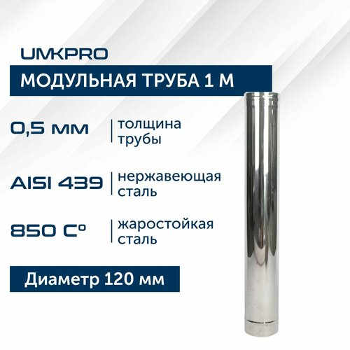 ������ ������ ����� ��������� ��� �������� 1 � UMKPRO D 120, AISI 439/0,5�� ����