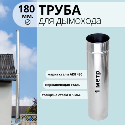 ������ ������ ����� ��� �������� 1 ����, ������� 180 ��, ���������� AISI 430, 0,5 ��. ����