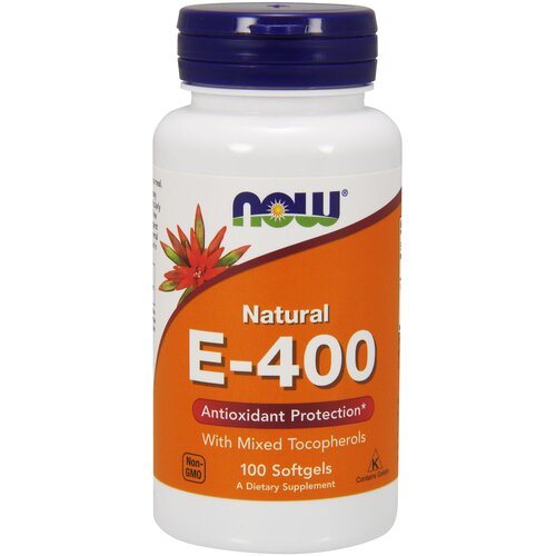 ������ ������ ������� NOW Natural E-400 with Mixed Tocopherols, 70 �, 150 ��, 400 ��, 100 ��. ����