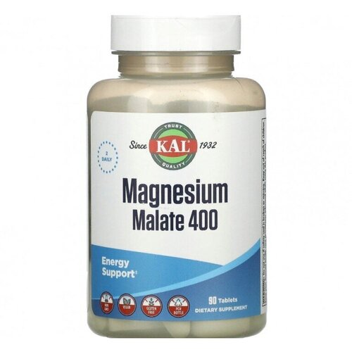 ������ ������ KAL Magnesium Malate (����� ������) 400 �� 90 �������� (KAL) ����
