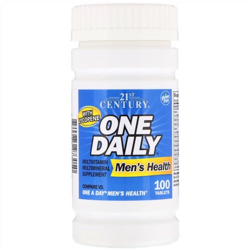 ������ ������ �������� 21st Century One Daily Men's Health, 180 �, 100 ��. ����