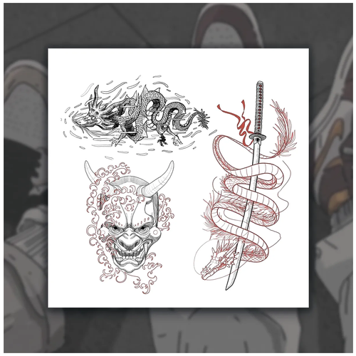 ������ ������ TATTS ���������� ����������, ����� ���� Dragon born 10*10�� (��� �������� � �����) ����