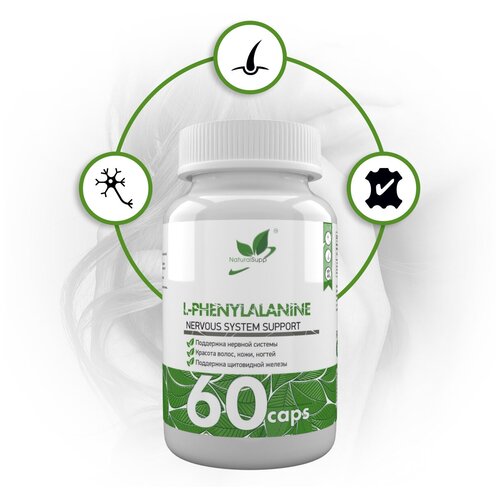������ ������ ����������� NATURALSUPP L-Phenylalanine 500�� (60 ������) ����
