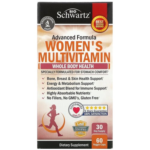 ������ ������ ������� BioSchwartz Women's multivitamin, 100 �, 60 ��. ����