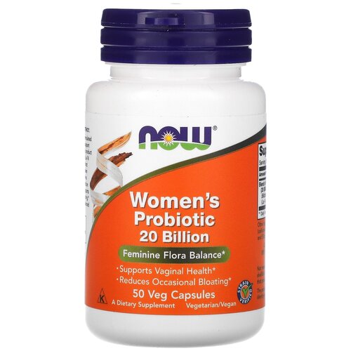 ������ ������ ������� NOW Women's Probiotic 20 Billion, 50 �, 50 ��. ����