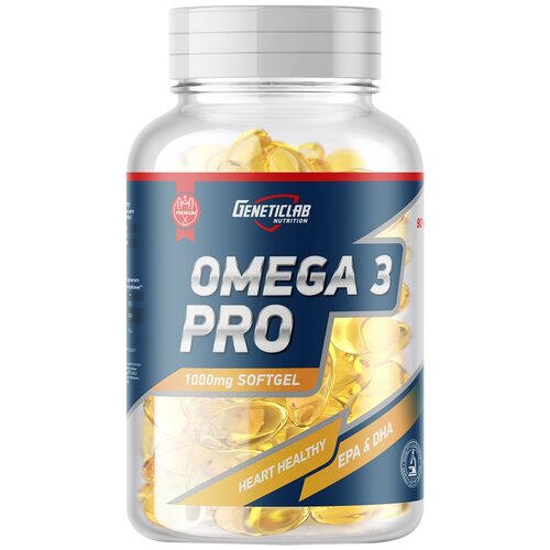 ������ ������ Geneticlab Nutrition Omega 3 Pro 1000 mg (90 ����.), 140 �, 90 ��. ����