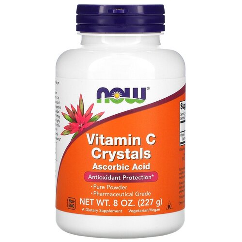 ������ ������ ������� NOW Vitamin C Crystals, 227 �, 227 ��, 101 ��. ����