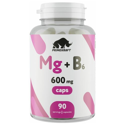 ������ ������ Prime Kraft Magnesium B6 600 ��. (90 ����.) ����