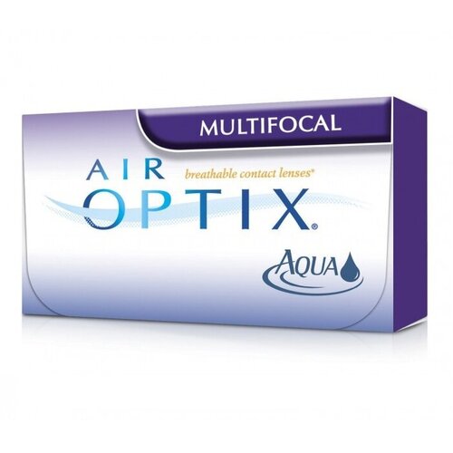 ������ ������ ���������� ����� �� ����� Alcon Air optix Aqua Multifocal, 3 ��., R 8,6, D -4,25, ADD: �������, 1 ��. ����