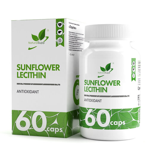 ������ ������ ������� NaturalSupp Sunflower Lecithin, 60 ��. ����