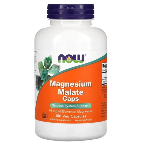 ������ ������ NOW Magnesium Malate Caps 180 veg capsules (������ �����) ����