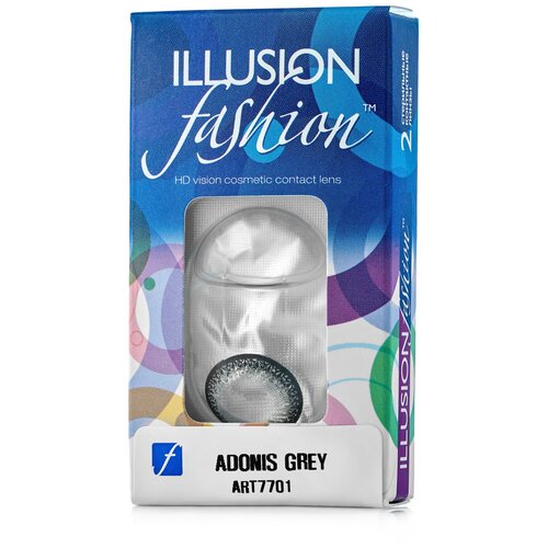 ������ ������ ���������� ����� ILLUSION Fashion Adonis, 2 ��., R 8,6, D -2, grey ����