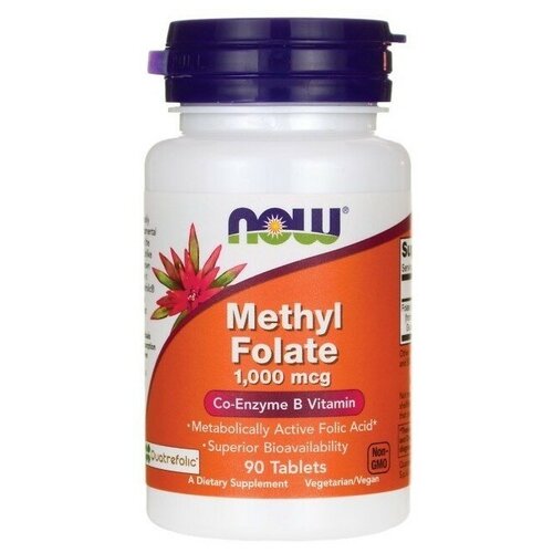 ������ ������ NOW Methyl Folate 1,000 Mcg, 90 ���. ����