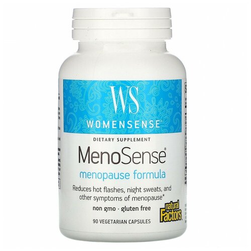 ������ ������ Natural Factors, WomenSense, MenoSense, ������� ��� ������ � ������ ���������, 90 �������������� ������ ����