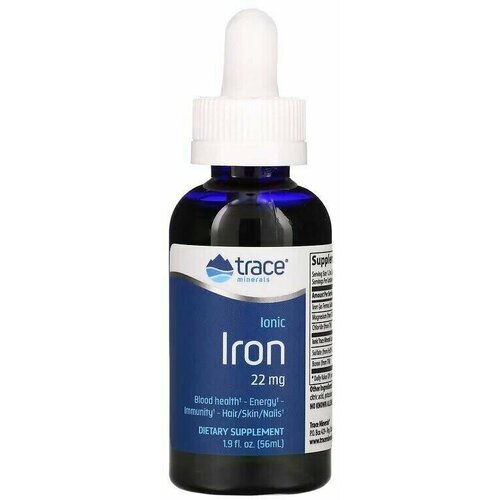 ������ ������ �������� ��� ����������� �������, ������ ������ ������, Trace Minerals Ionic Iron 22 ��, 56 ��. ����