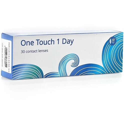 ������ ������ ���������� ����� OKVision One Touch 1 Day, 30 ��., R 8,6, D -2,5, 1 ��. ����