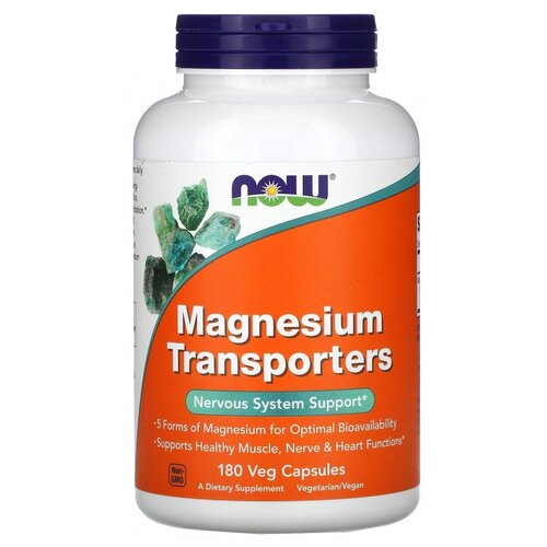 ������ ������ ������� NOW Magnesium Transporters, 200 �, 180 ��. ����