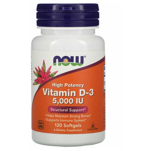 ������ ������ NOW Foods Vitamin D3-5000 (120 ����.) ����
