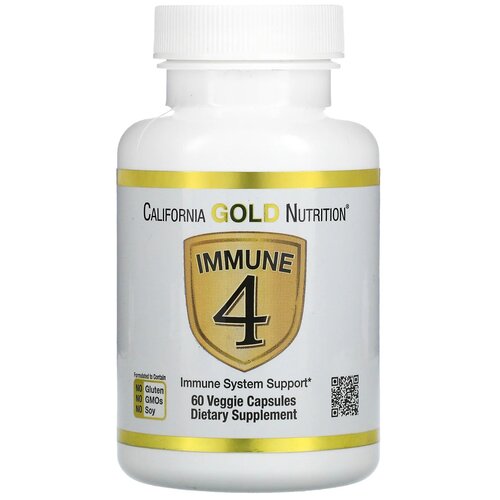 ������ ������ California Gold Nutrition Immune 4 ����., 250 ��, 300 �, 60 ��. ����