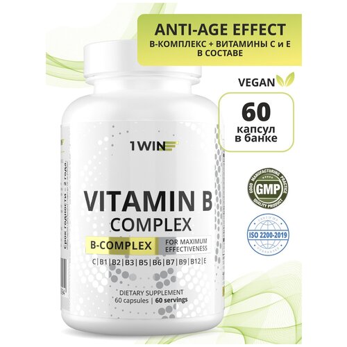 ������ ������ 1WIN Vitamin B complex, �������� ������� �, ��� ������ � �������, 60 ������ ����