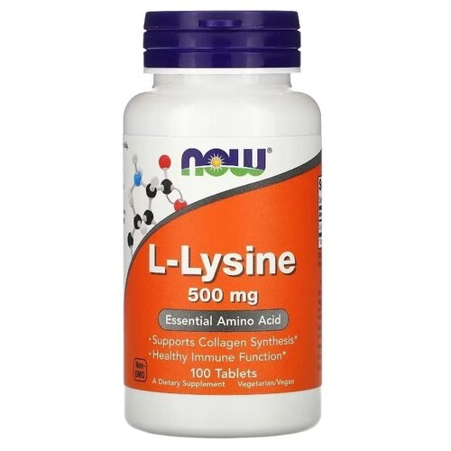 ������ ������ �������� NOW L-Lysine, 110 �, 271 ��, 500 ��, 100 ��. ����