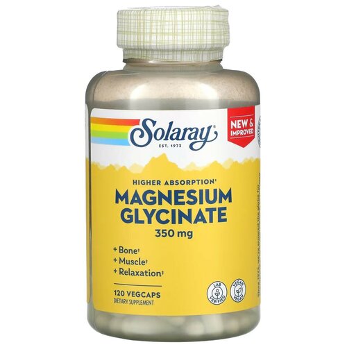 ������ ������ Solaray Magnesium Glycinate (�������� ������ � ������� ������������) 350 �� 120 ������ ����
