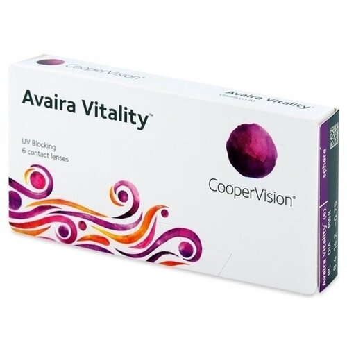 ������ ������ ���������� ����� CooperVision Avaira Vitality, 6 ��., R 8,4, D -3,25 ����