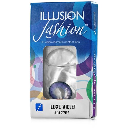 ������ ������ ���������� ����� ILLUSION Fashion Luxe, 2 ��., R 8,6, D -2,5, violet ����