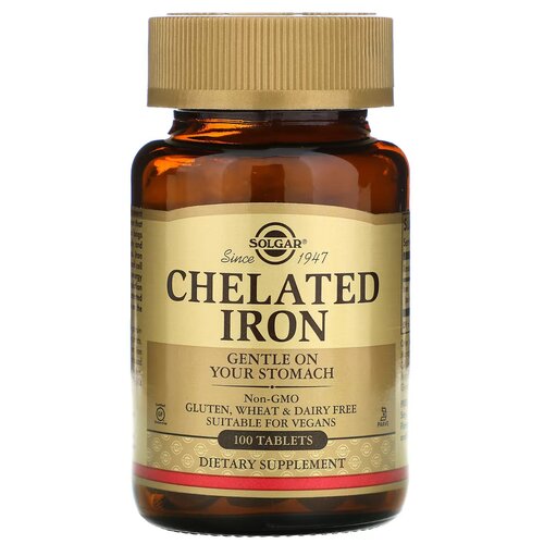 ������ ������ Solgar Chelated Iron / ������ �������� 100 �������������� �������� ����