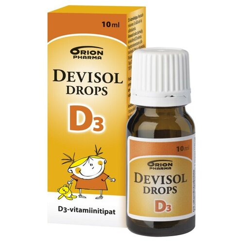 ������ ������ ������� � ��������� ������� ����� D3 DeviSol Drops 10��. (���������) ����