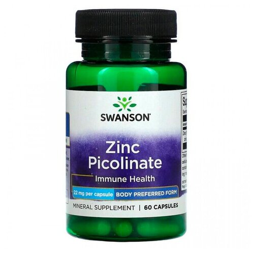 ������ ������ Swanson Zinc Picolinate - Body Preferred Form 22 mg, 60 ����. ����